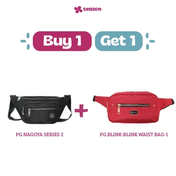 BUY 1 GET 1 SEMBUR DISKON - MIT41650 NAGOYA SERIES 2 + PG. BLINK BLINK WAISTBAG-1
