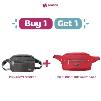 BUY 1 GET 1 SEMBUR DISKON - MIT41660 NAGOYA SERIES 3 + PG. BLINK BLINK WAISTBAG-1