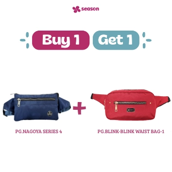 BUY 1 GET 1 SEMBUR DISKON - MIT41650 NAGOYA SERIES 4 + PG. BLINK BLINK WAISTBAG-1