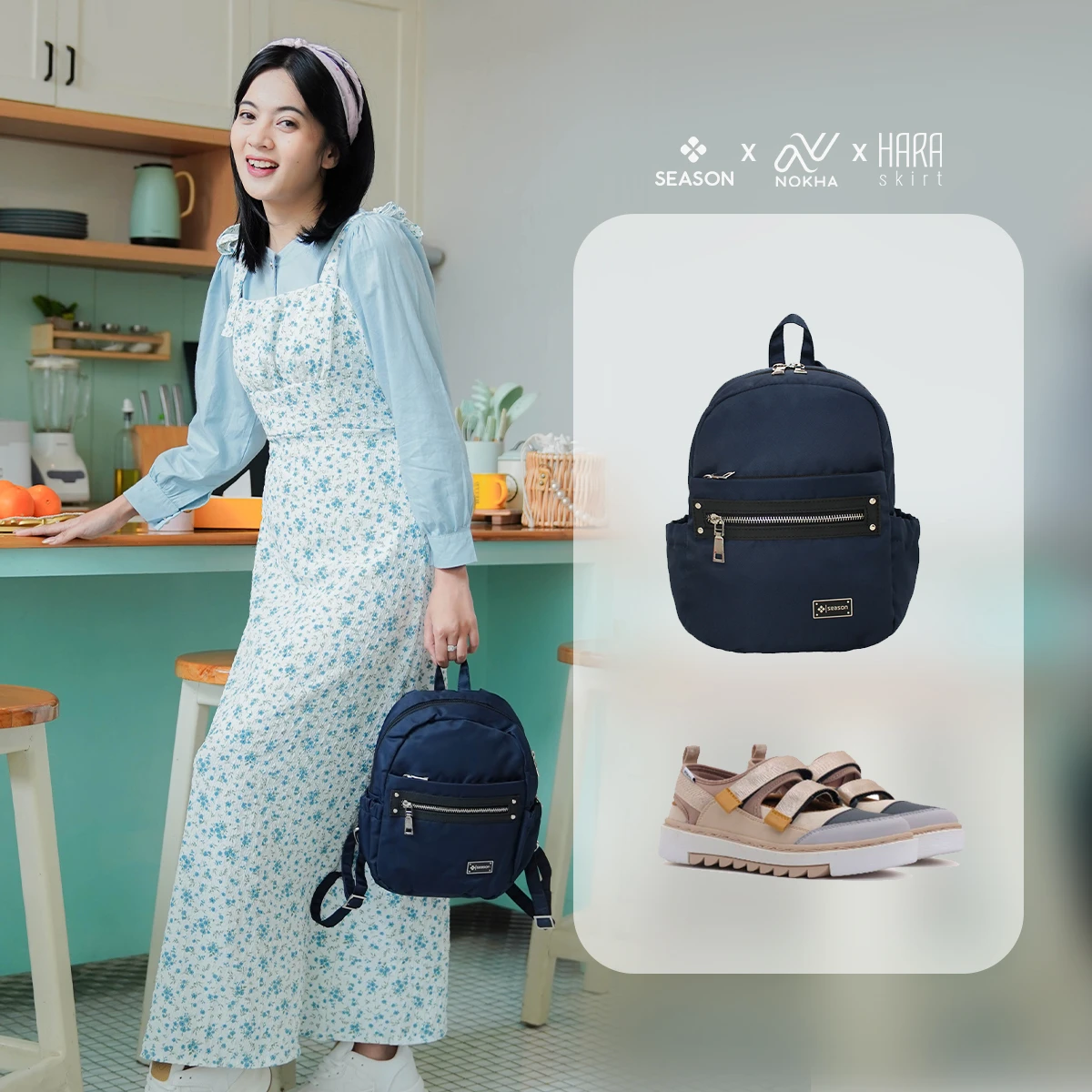 JOYFUL BUNDLE 3 (Slip on Ramona, Karina Overall, Blink Ladies Bag 1)